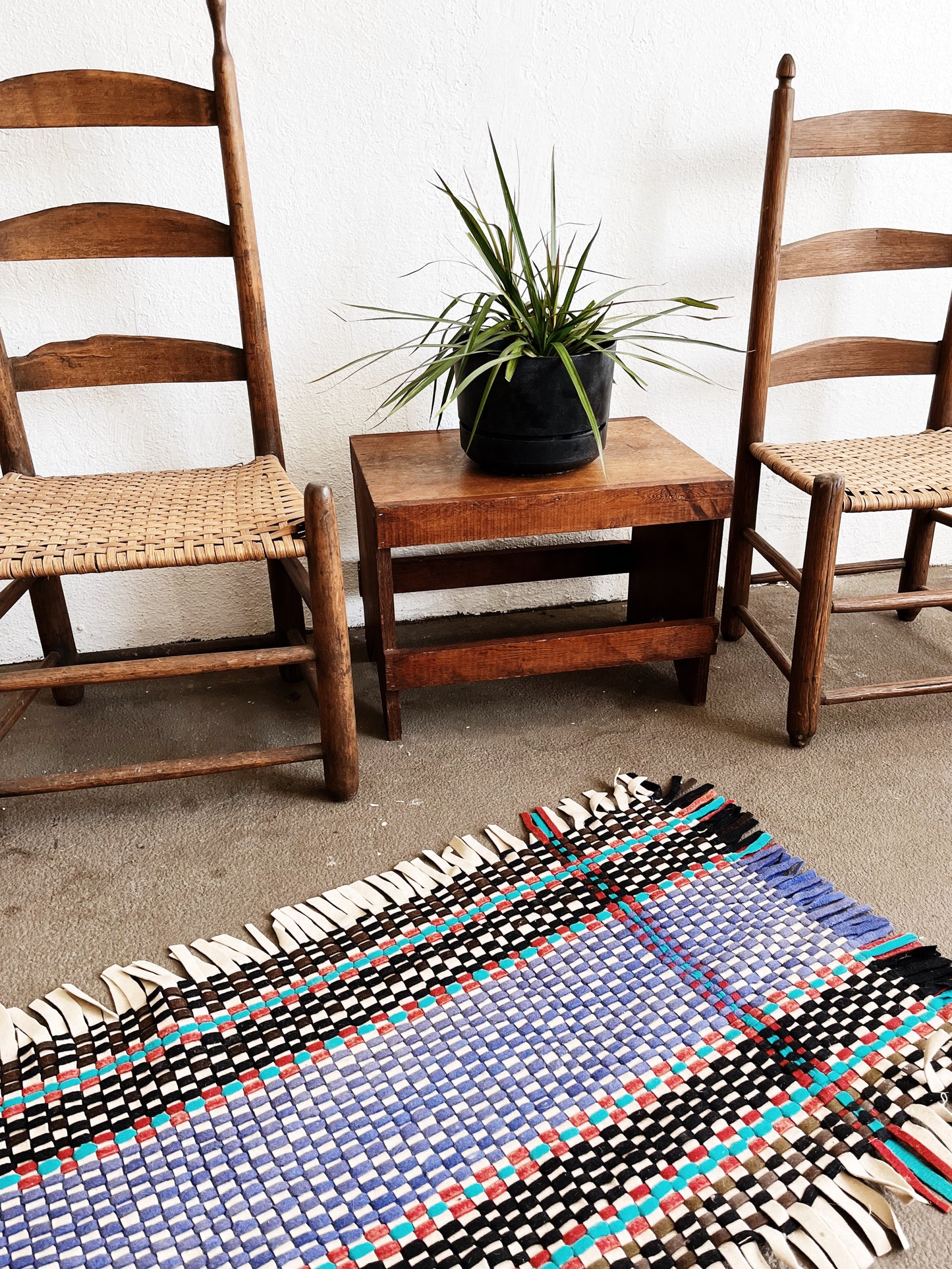 Handmade Felt Rug