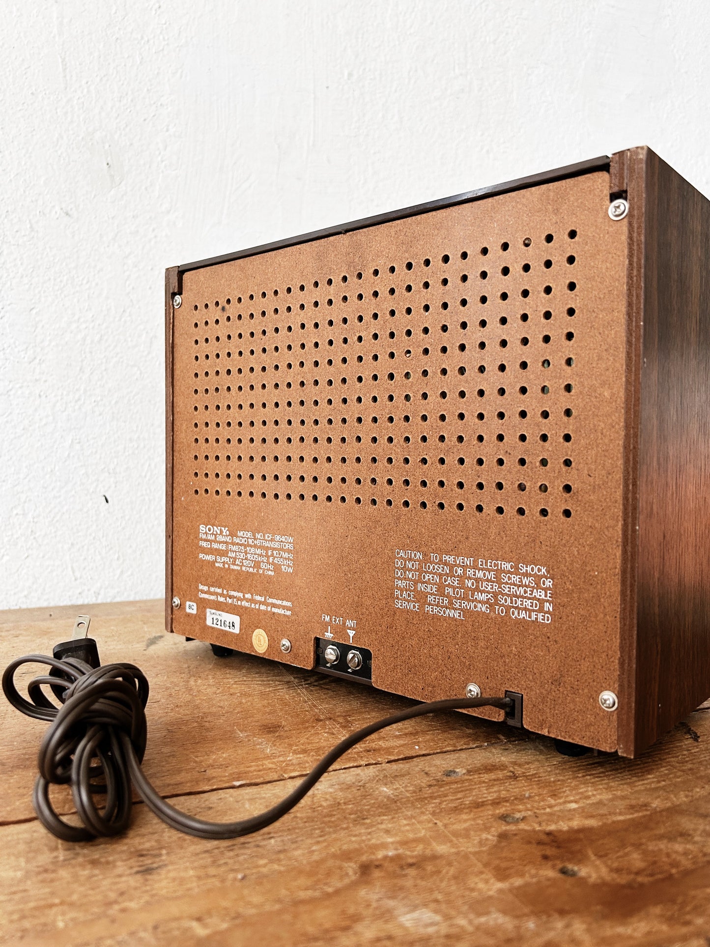 Mid Century Sony High Fidelity Radio