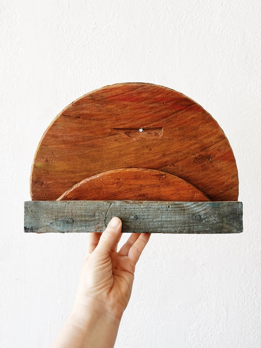 Handmade Folk Art Sunset