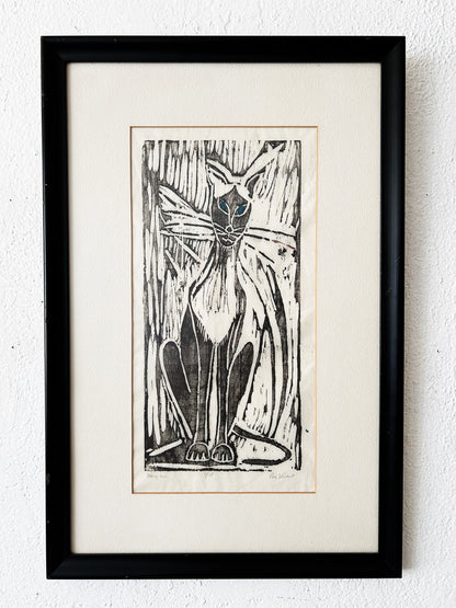 Original Signed Vintage Etching