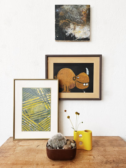 Vintage Ceramic Double Vase