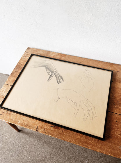 Original Vintage Drawing