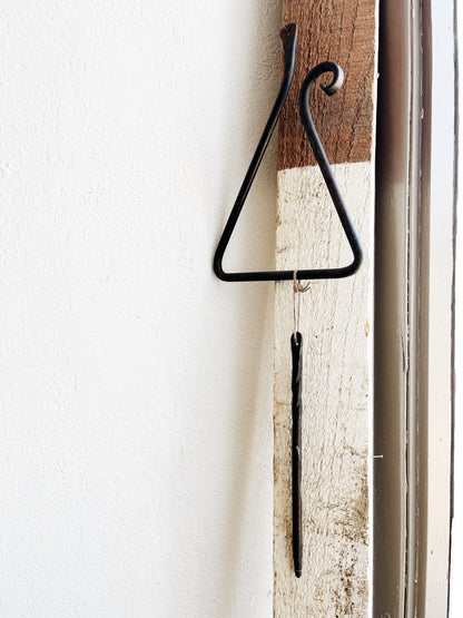 Vintage Cast Iron Dinner Triangle