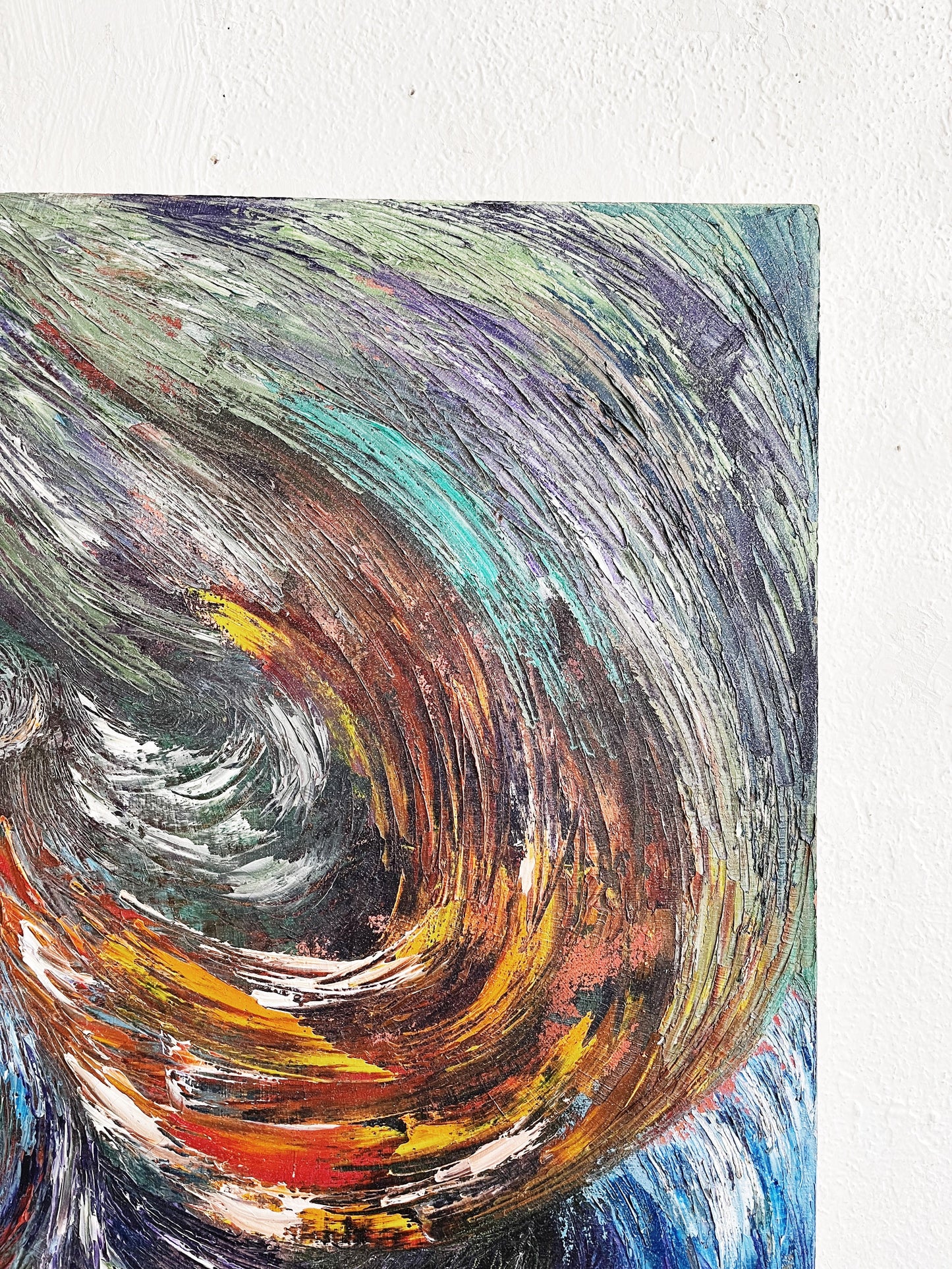 Vintage Original Abstract Painting