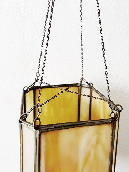 Antique Slag Glass Lampshade
