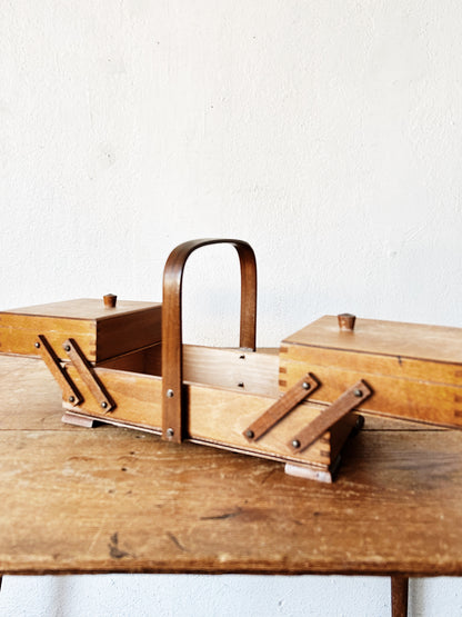 Mid Century Sewing Caddy