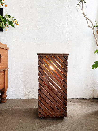 Vintage Lighted Stand