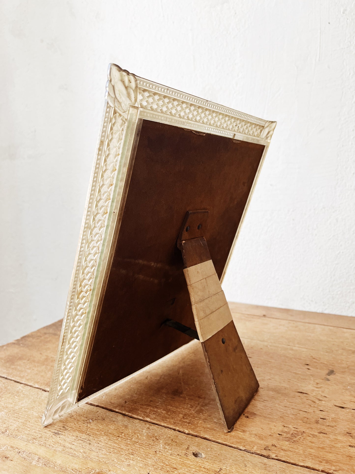 1920s Lucite Frame with Glass