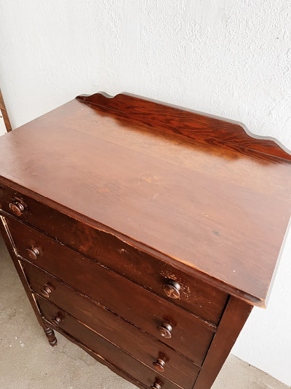 Antique Wood Dresser