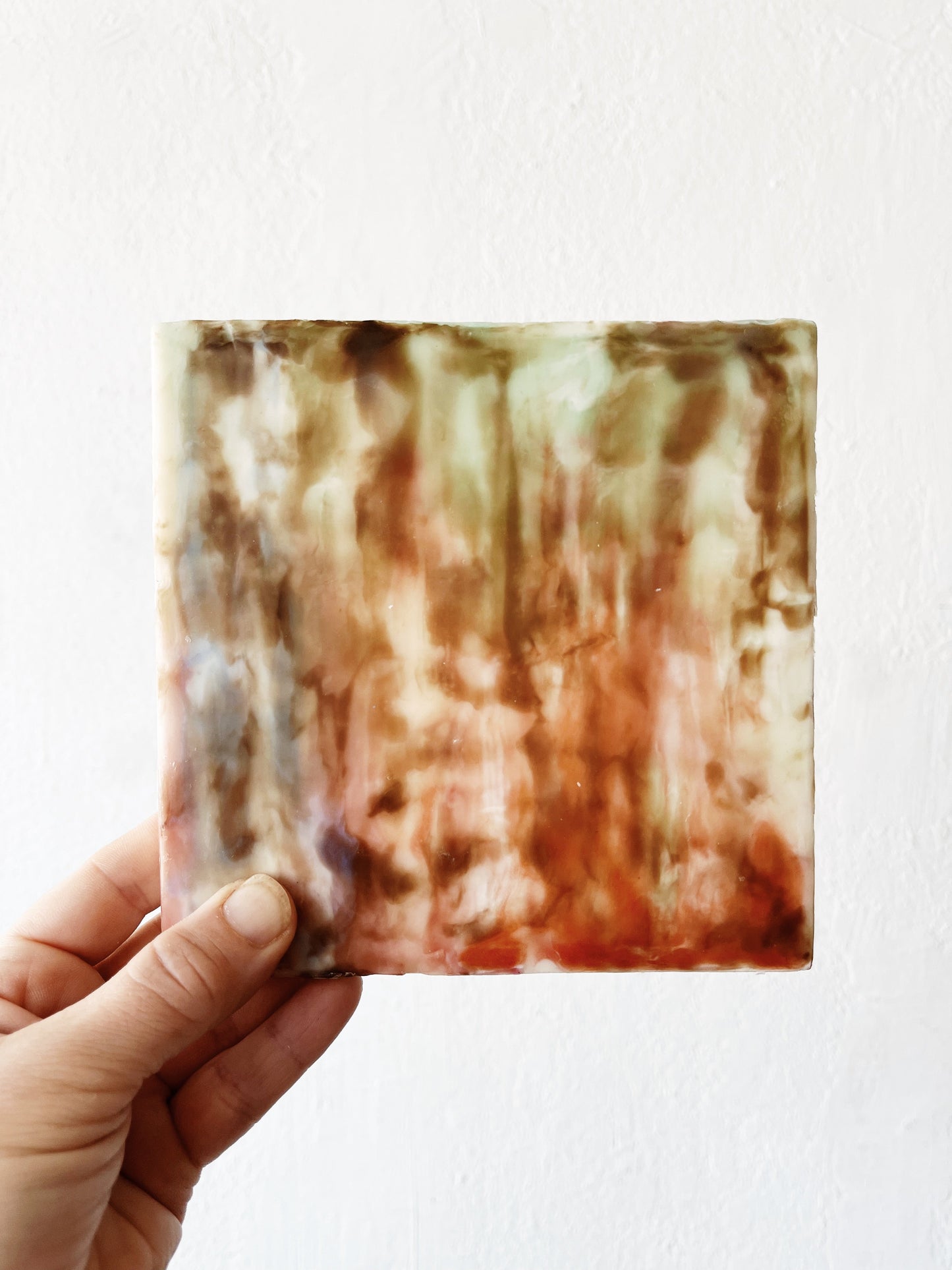 Original Abstract Encaustic Painting