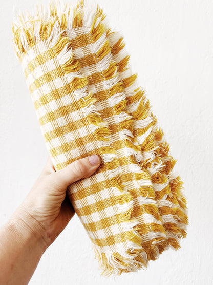 Vintage Checkered Placemats