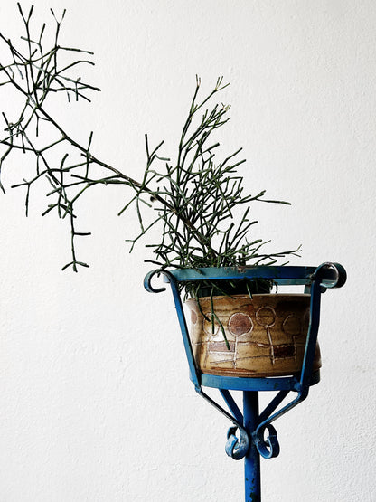 Antique Iron Plant Stand