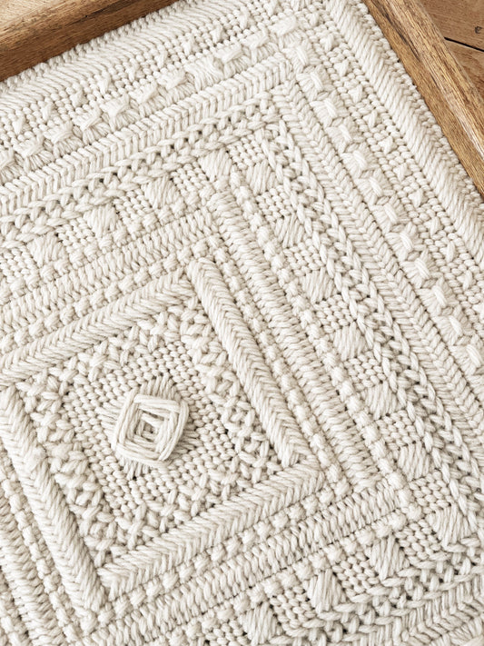 Vintage Wool Needlepoint