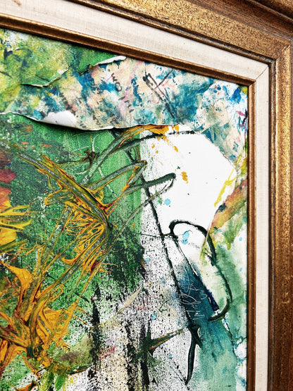 Large Original Abstract Mixed Media Painting