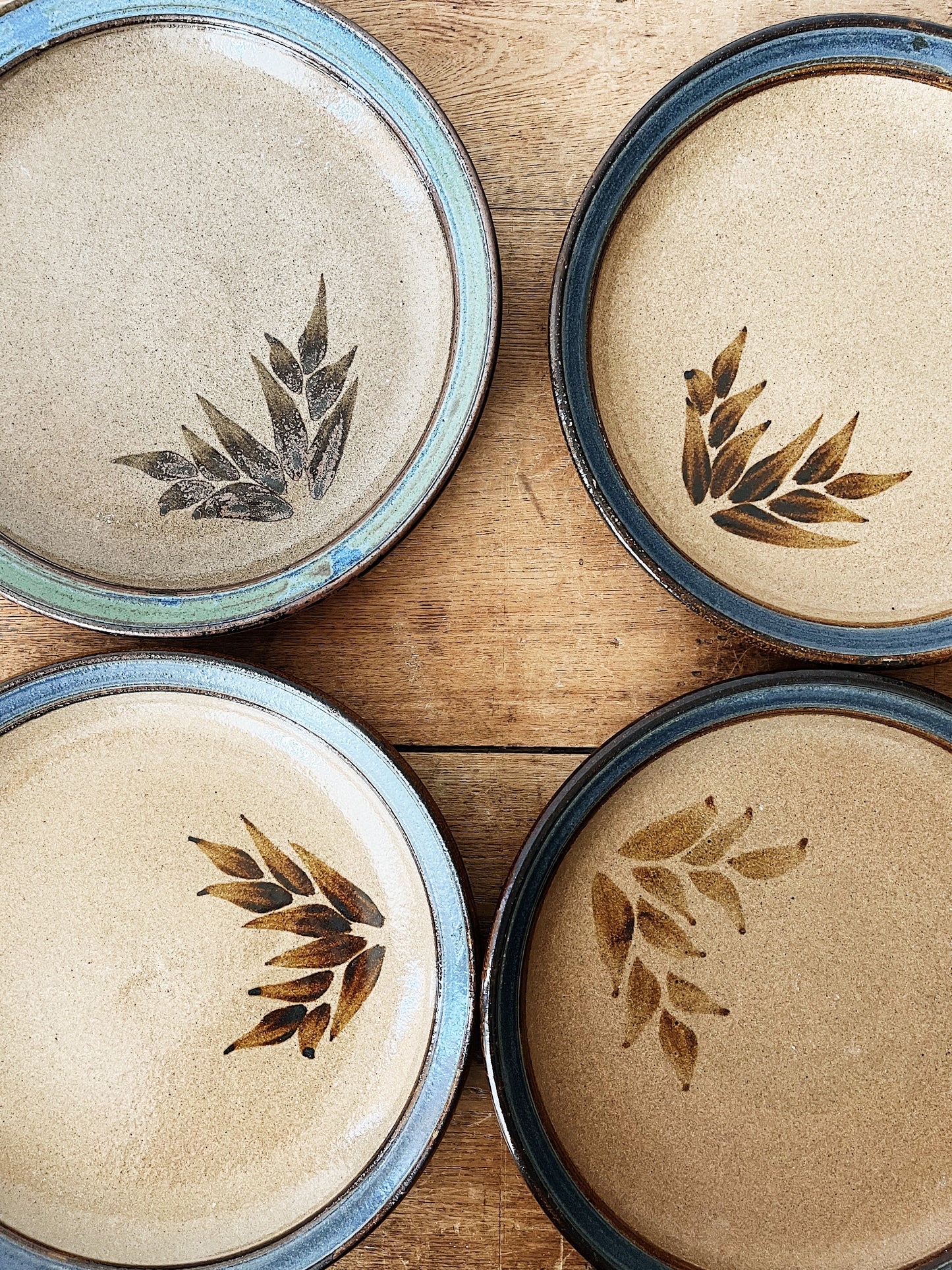 Set of Vintage Stoneware Dishes