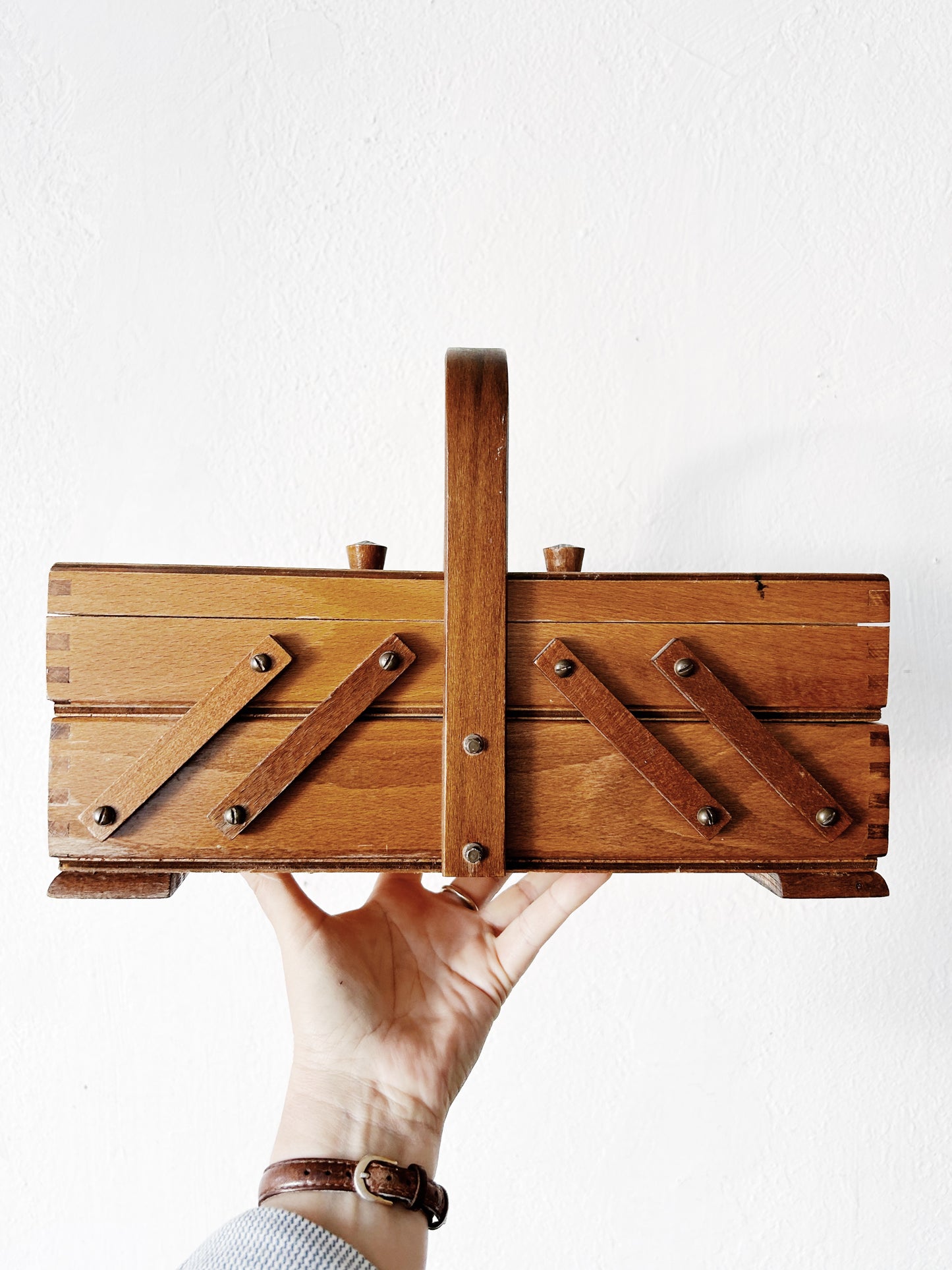 Mid Century Sewing Caddy