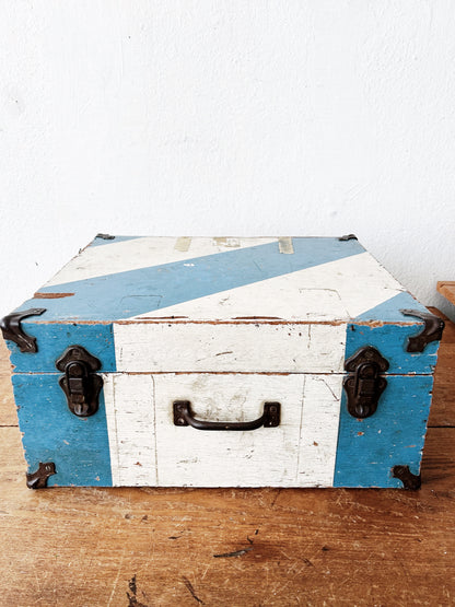 Vintage Striped Wood Case