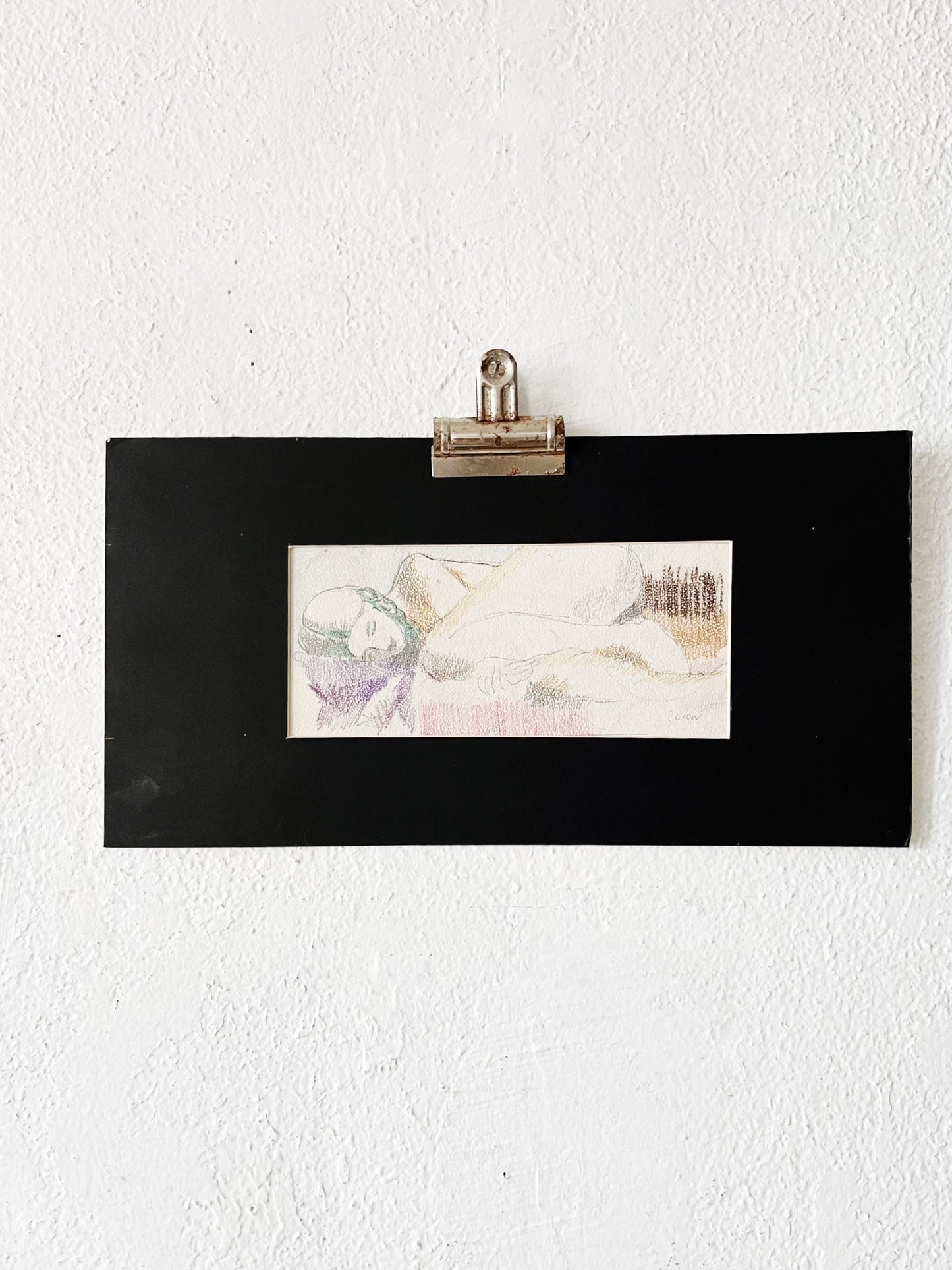 Vintage Figural Drawing