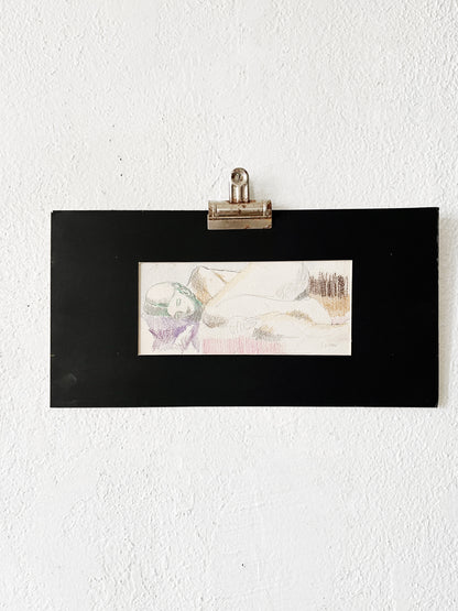 Vintage Figural Drawing