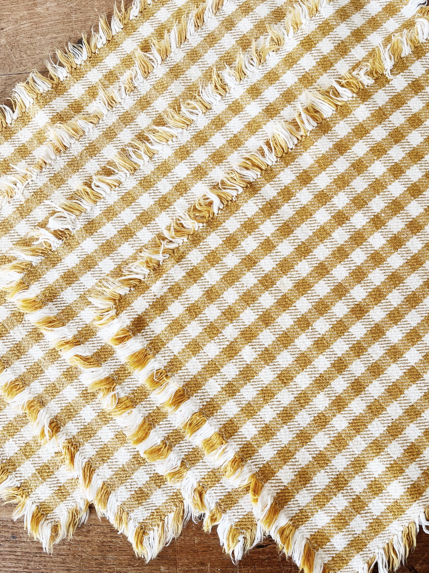Vintage Checkered Placemats