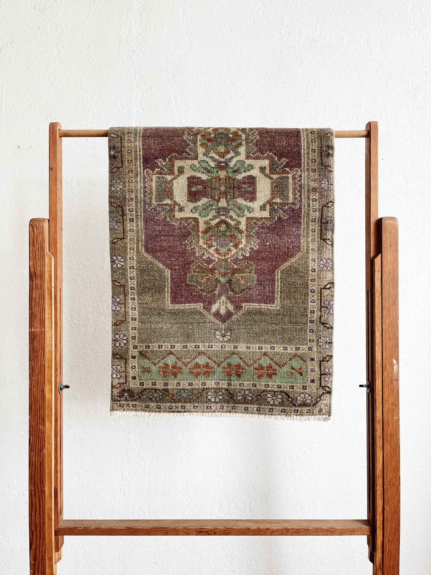 Vintage Turkish Mini Rug