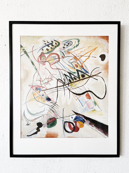 Vintage Framed Kandinsky Print