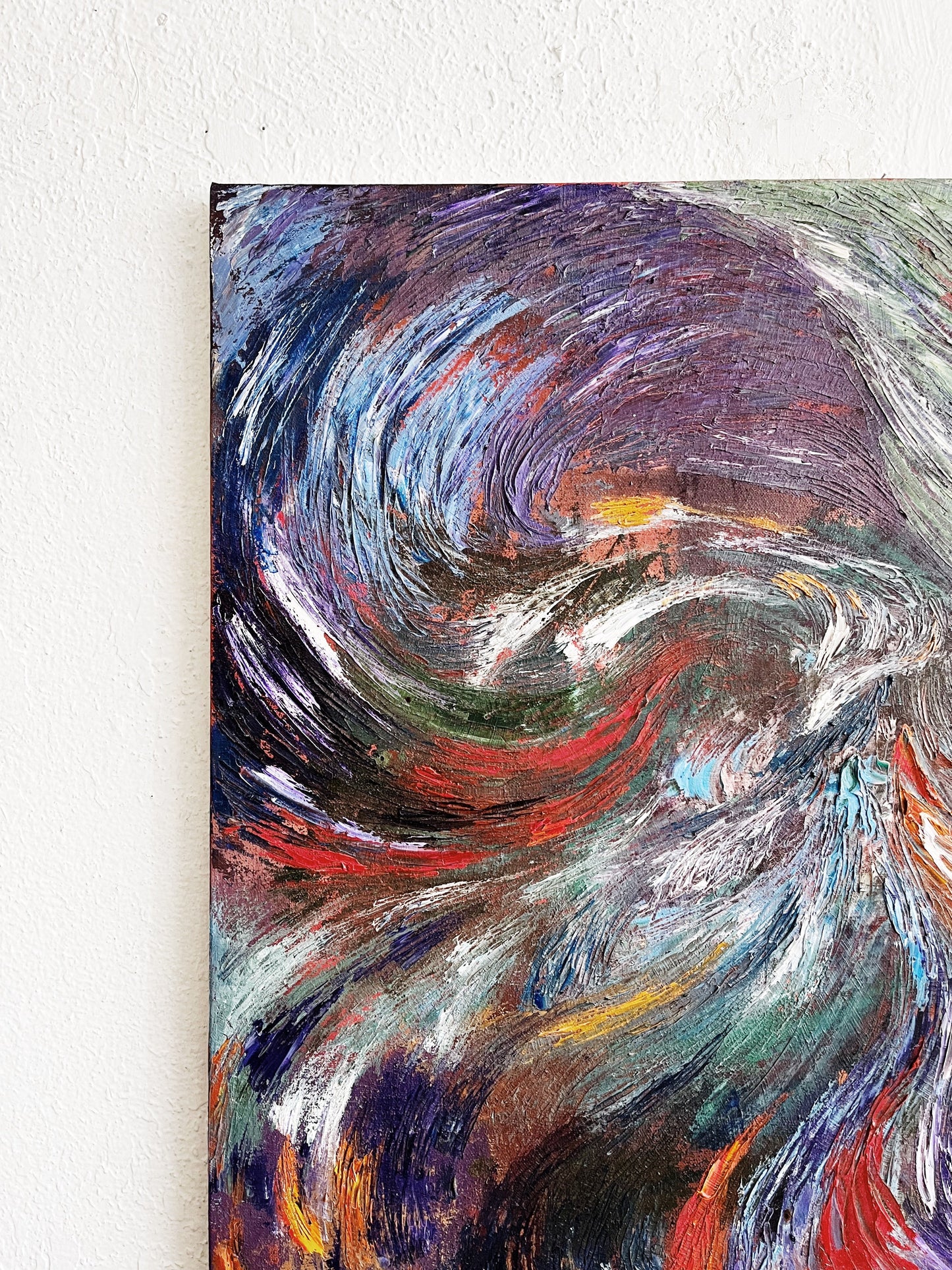 Vintage Original Abstract Painting
