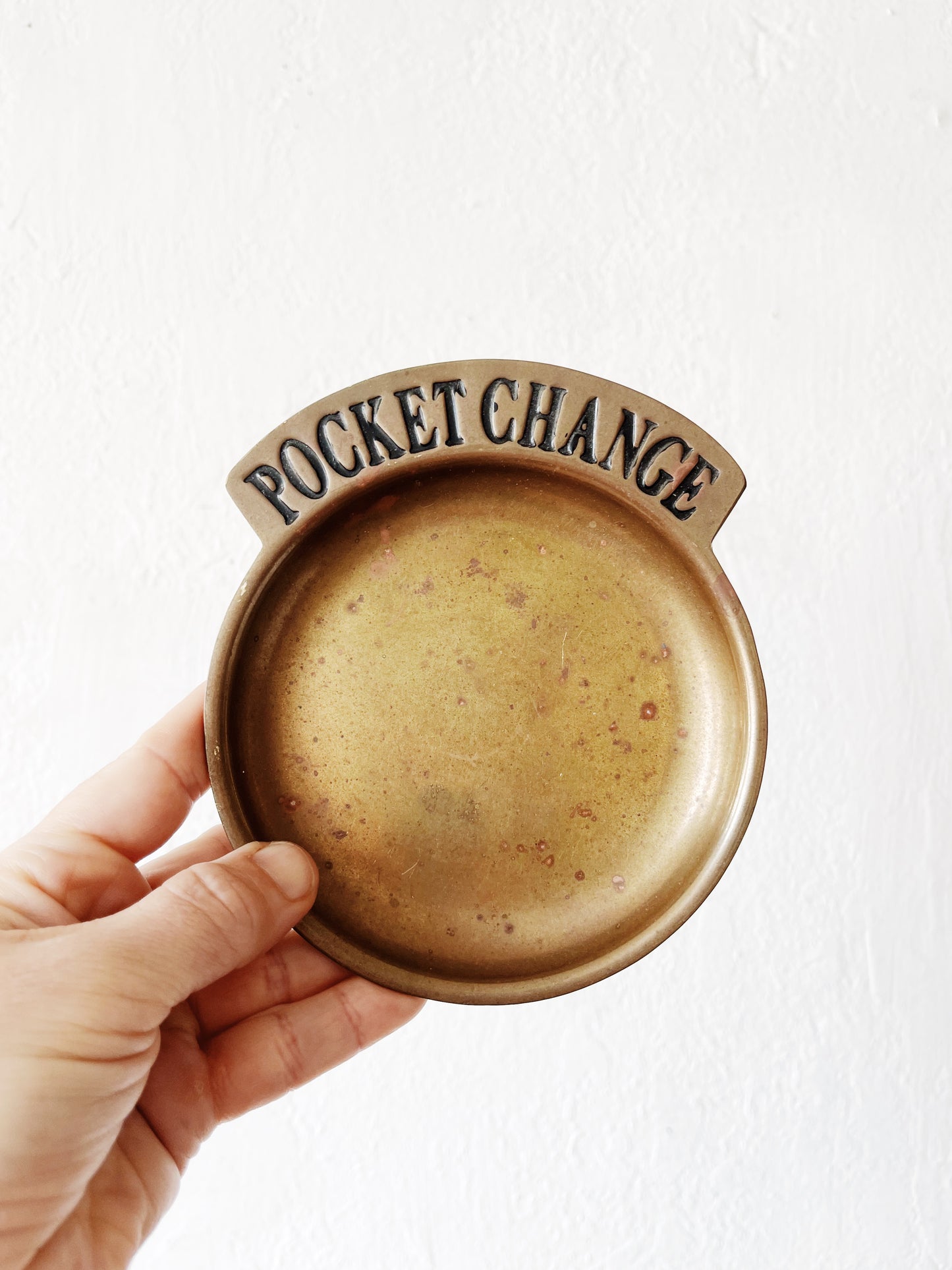 Vintage Brass Catch All Dish