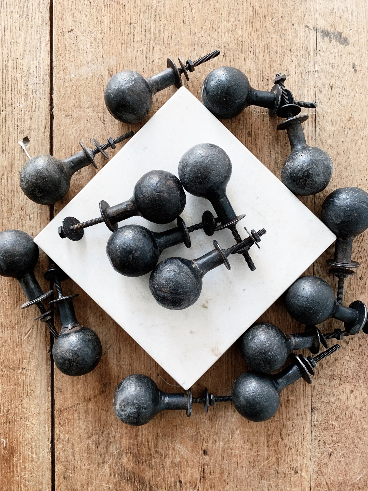 Forged Iron Bolas Knob 1.5”