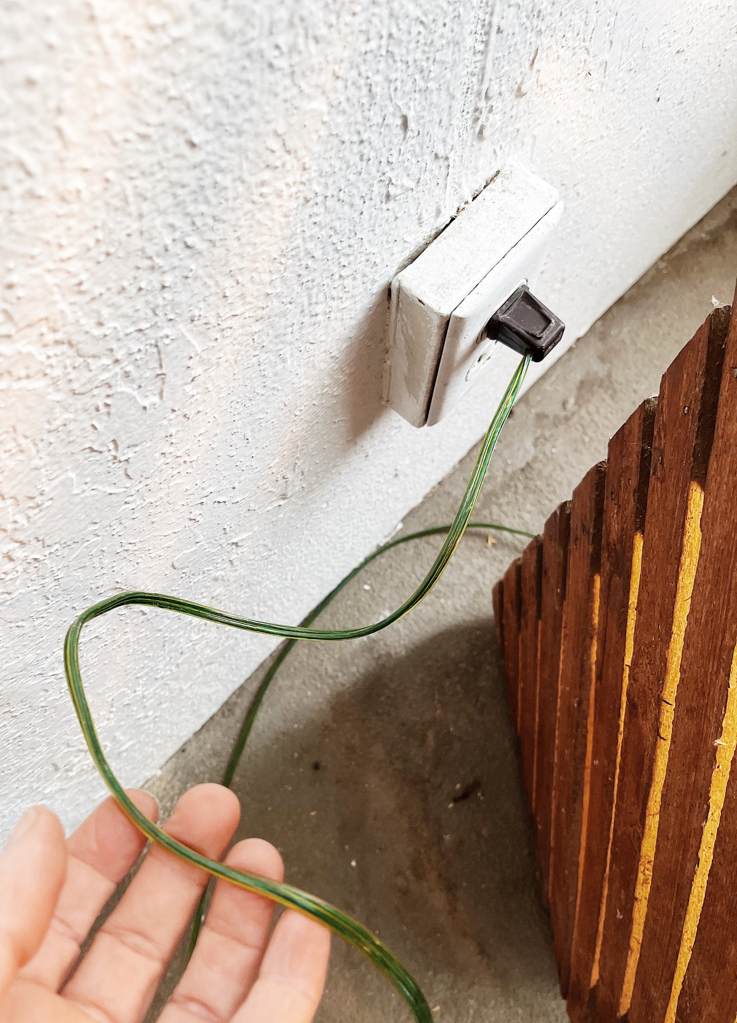 Vintage Lighted Stand