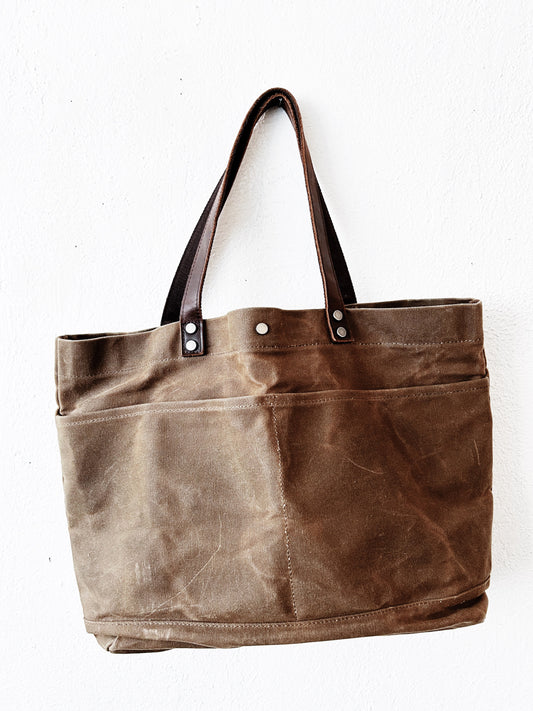 Eiken Nashville Large Waxed Canvas Tote