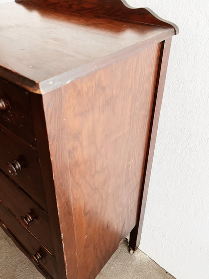 Antique Wood Dresser
