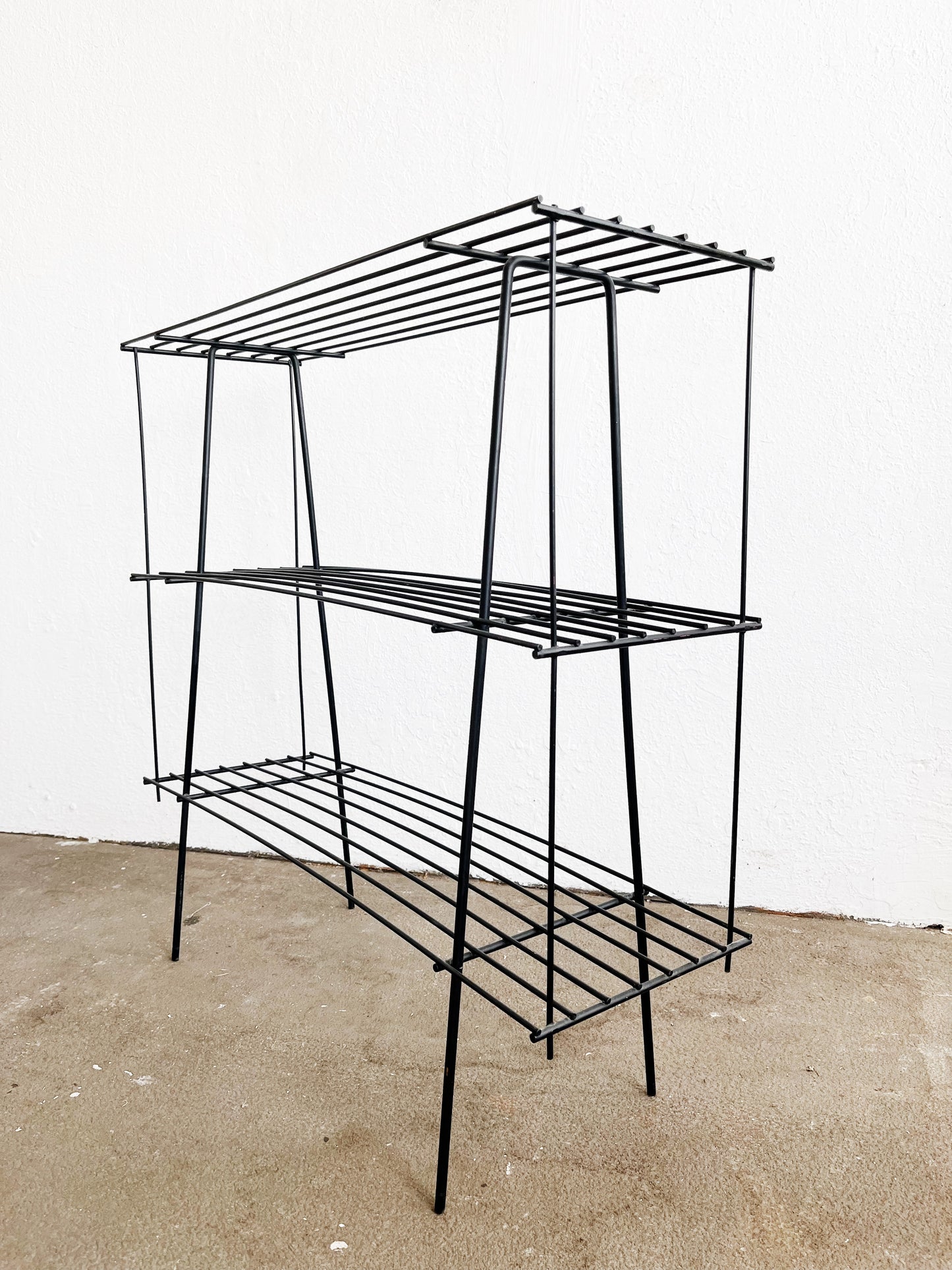 Mid Century Hairpin Shelf