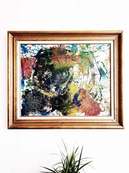 Large Original Abstract Mixed Media Painting