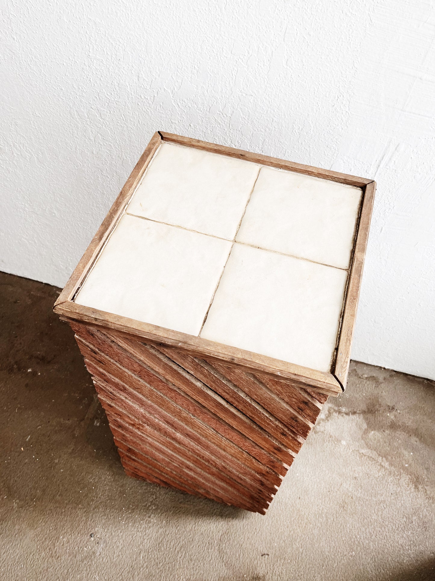 Vintage Lighted Stand