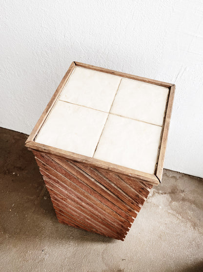 Vintage Lighted Stand