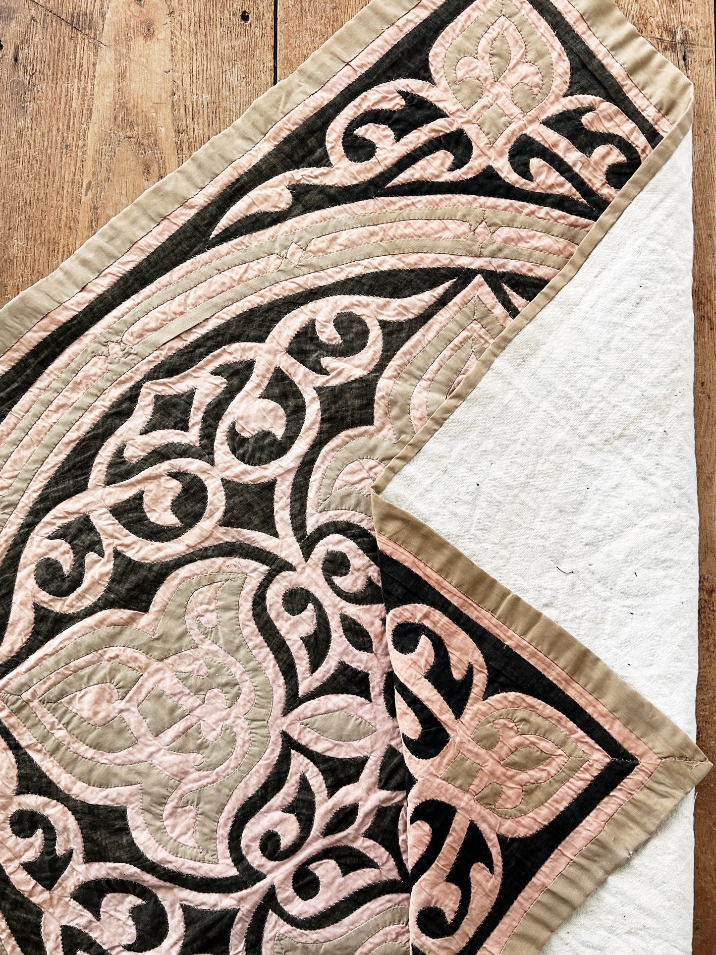 Antique Cotton Suzani  Uzbek Textile