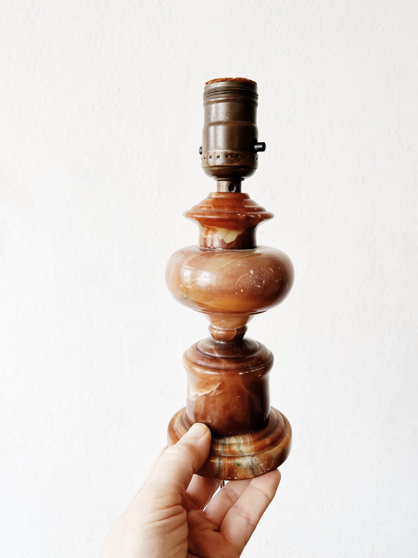 Antique Marble Lamp