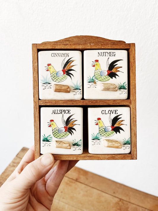 Vintage Baker’s Spice Cabinet