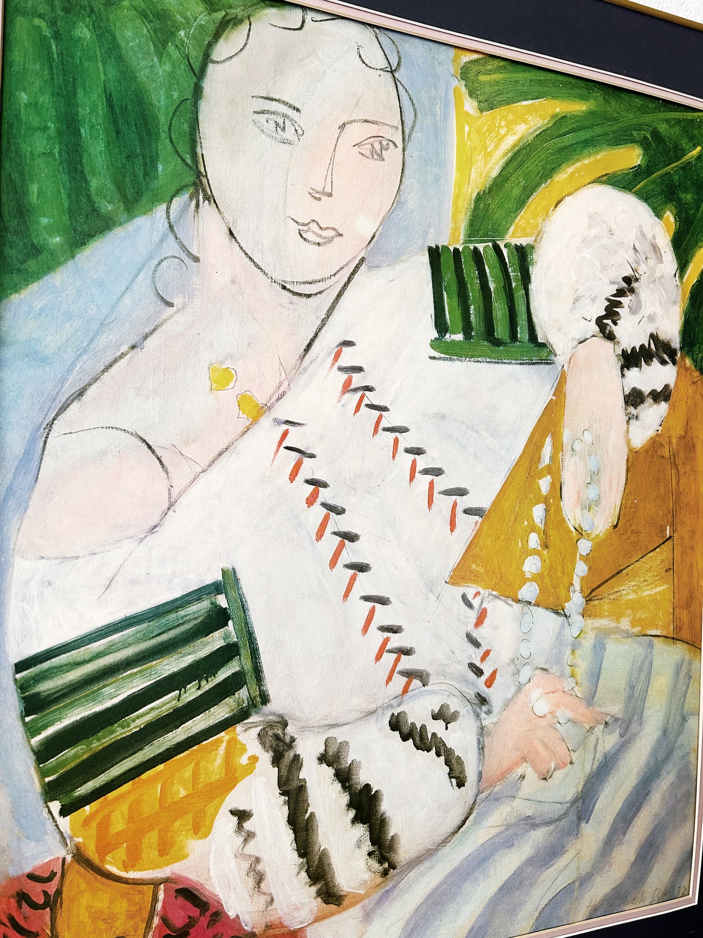 Vintage Framed Matisse Print