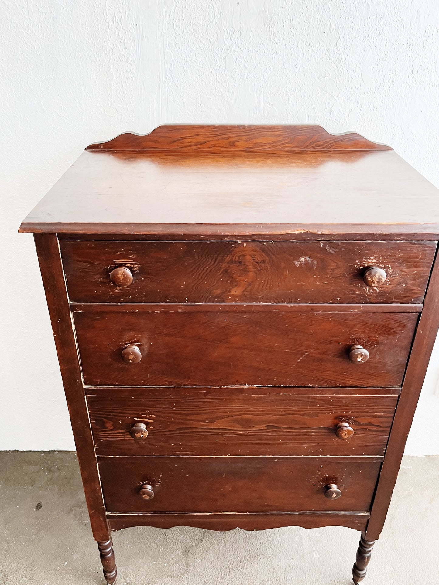 Antique Wood Dresser