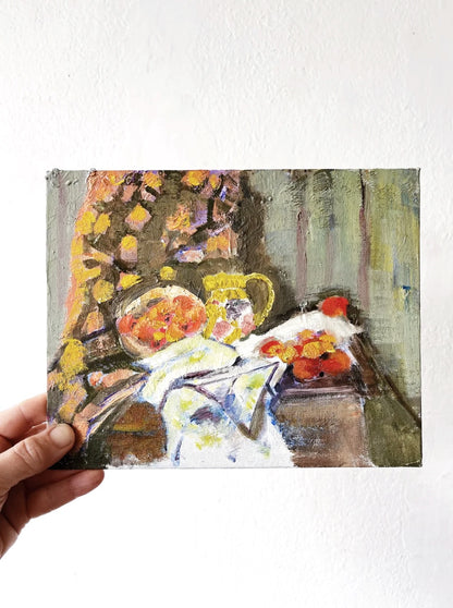 Vintage Still Life Painting