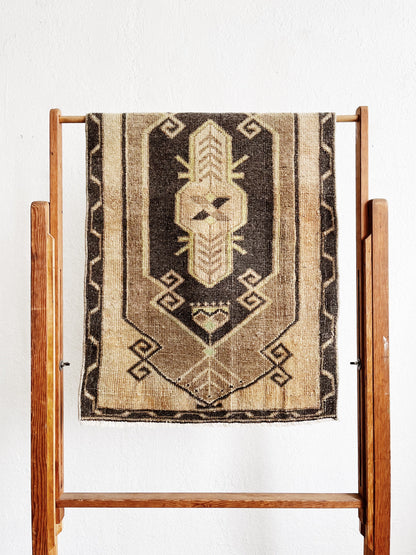 Vintage Turkish Mini Rug
