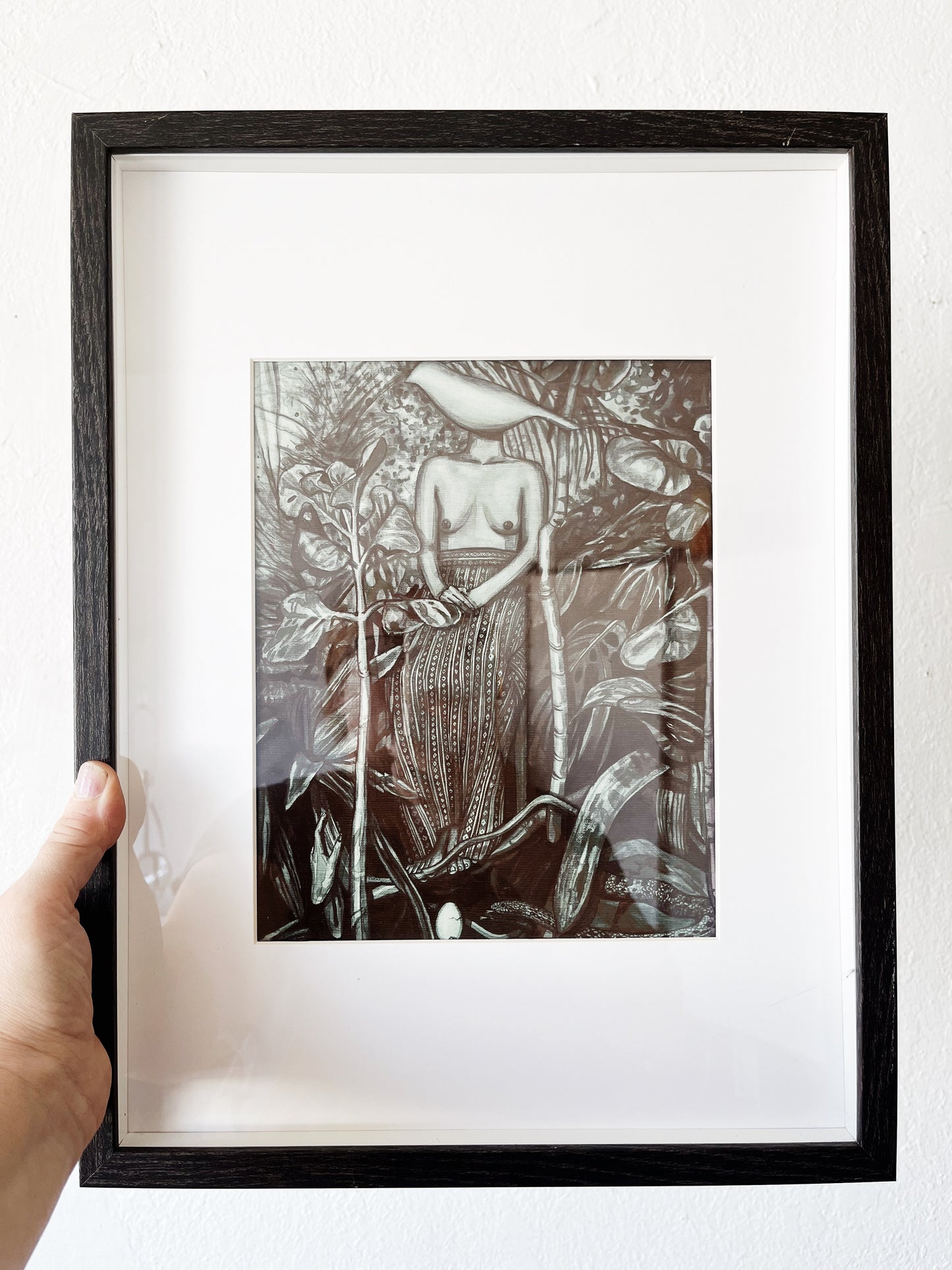 Framed Surrealist Print
