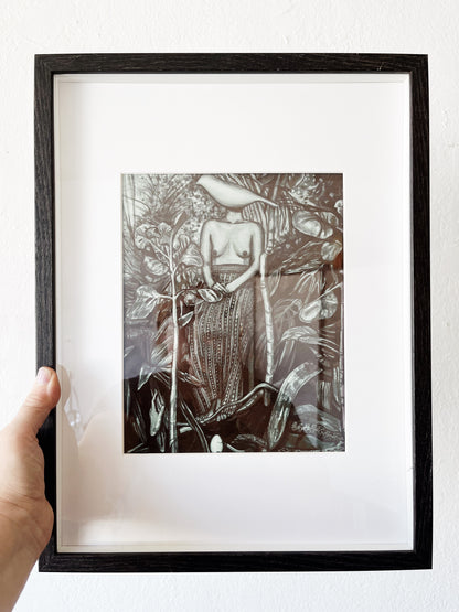 Framed Surrealist Print