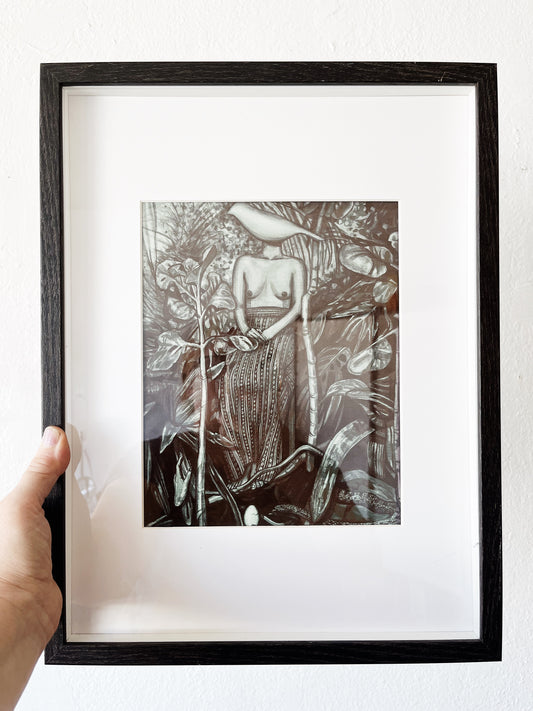 Framed Surrealist Print