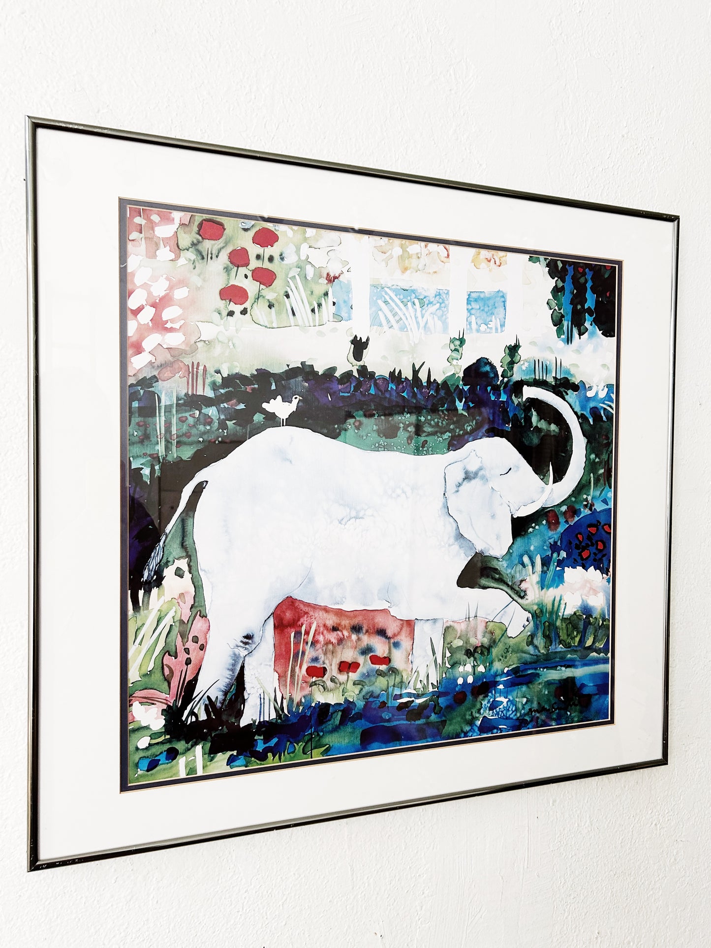 Vtg Mike Smith Framed Print