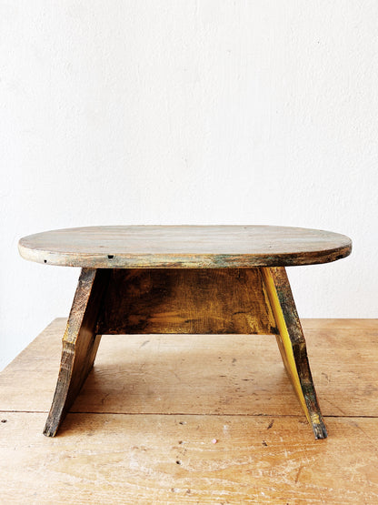 Primitive Wood Stool