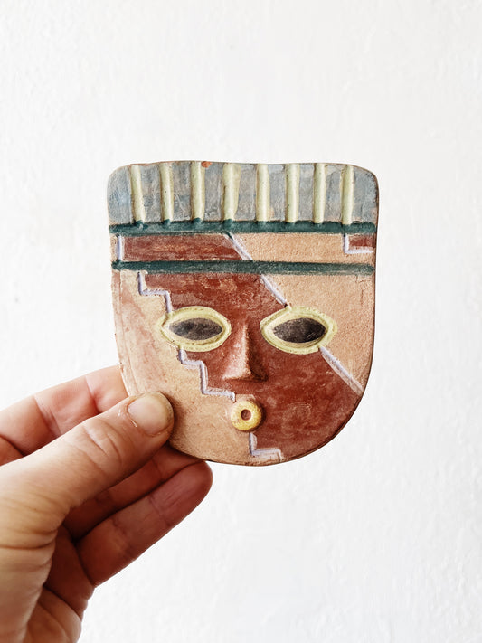 Vintage Ceramic Face