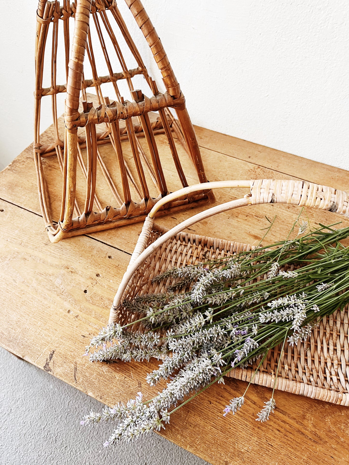 Vintage Gathering Basket